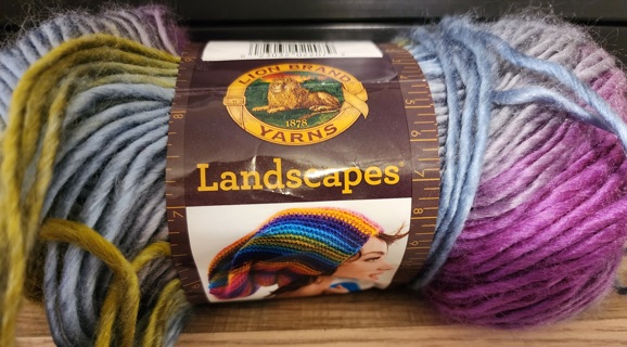 Free: Lion Brand Landscapes Yarn - Wild Flowers - Crochet